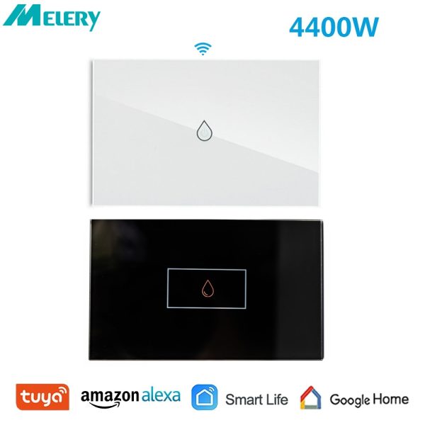 Tuya WiFi Smart Life Socket NEW 4400W App Boiler Water Heater Switch Timer Schedule Voice Control Google Home Alexa Echo Dot